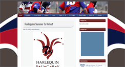Desktop Screenshot of harlequins.org